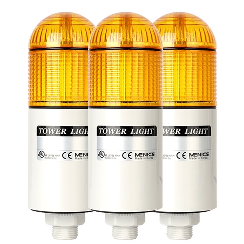Đèn tầng loại LED đầu vòm  Autonics PTD-SC-1FF-Y